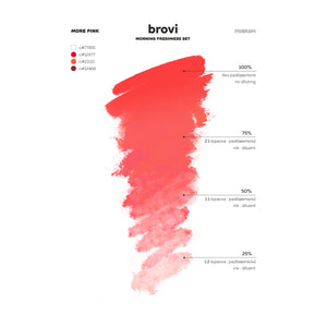 Brovi More Pink | Shin Chae-Ah Morning Freshness Set – professional permanent makeup & beauty product