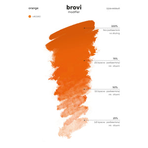 Brovi Orange Corrector Pigment – professional permanent makeup & beauty product