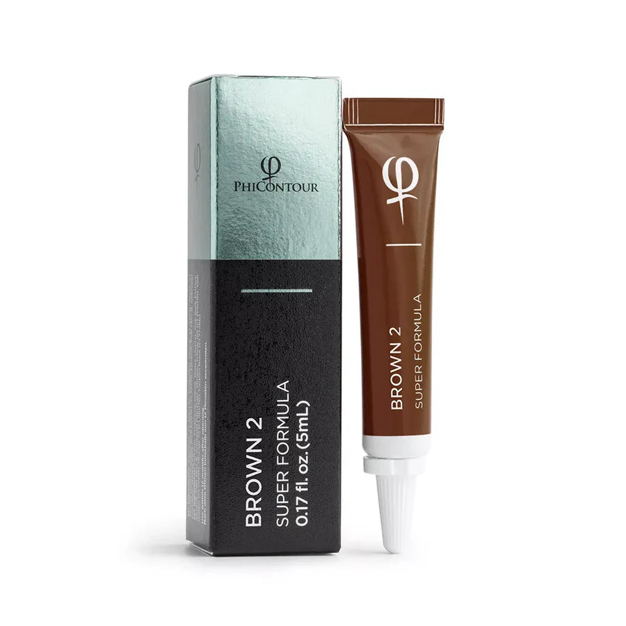 PhiContour Brown 2 SUPER Pigment 5ml - 1pc – professional permanent makeup & beauty product
