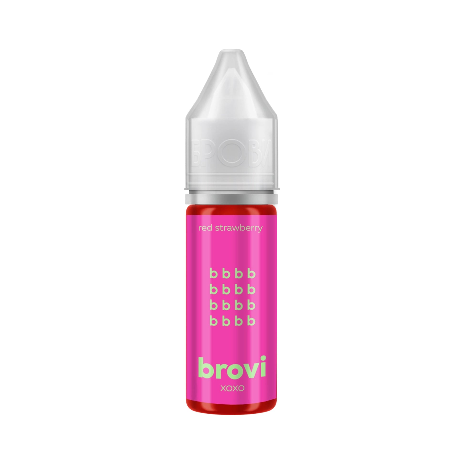 Brovi Red Strawberry 15ml – professional permanent makeup & beauty product