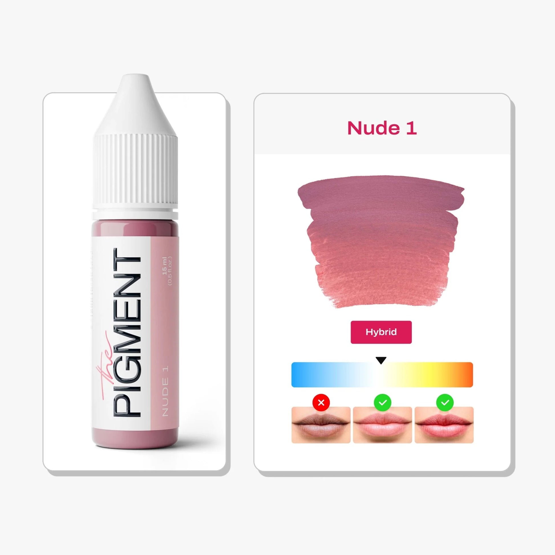 The Pigment - Nude 1 - 15ml – professional permanent makeup & beauty product