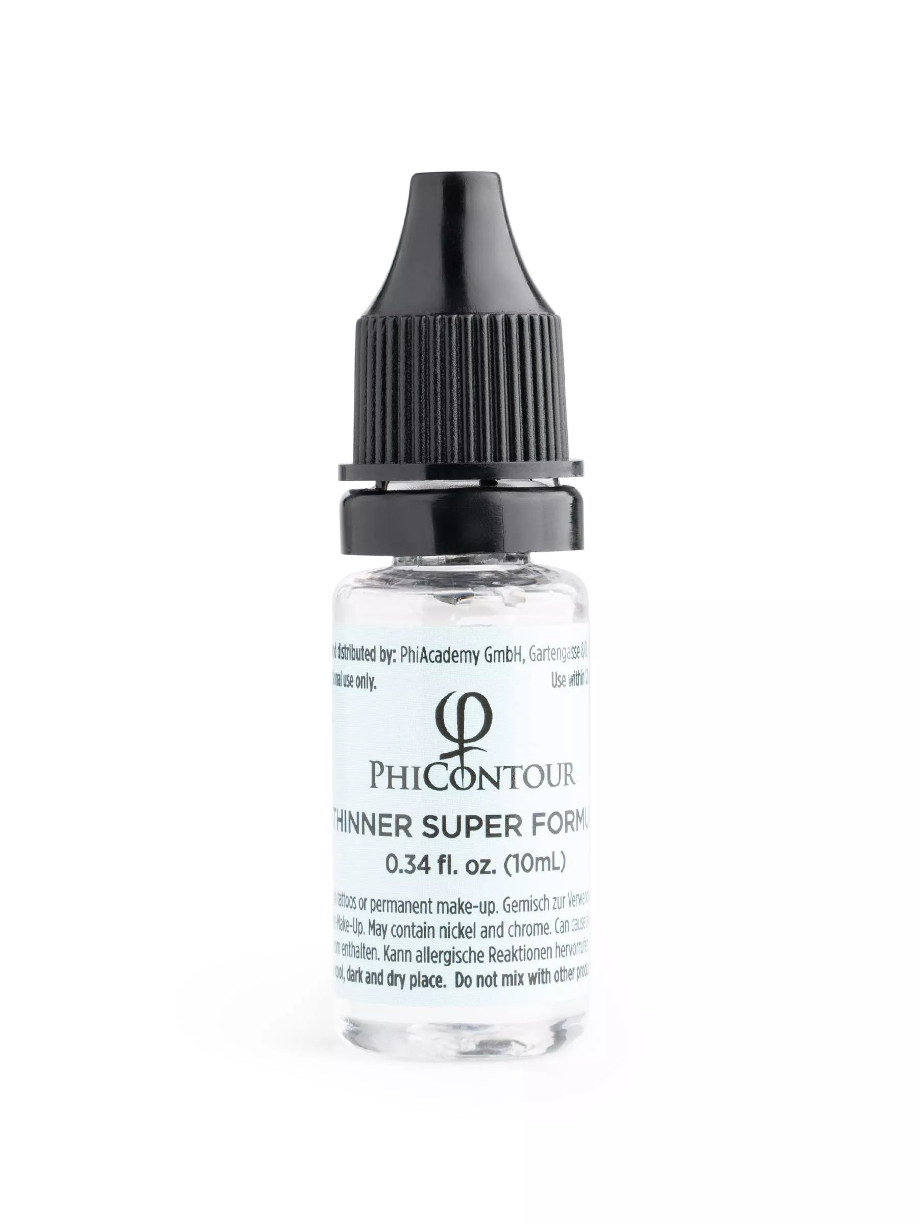 PhiContour Thinner SUPER diluting liquid 10ml – professional permanent makeup & beauty product