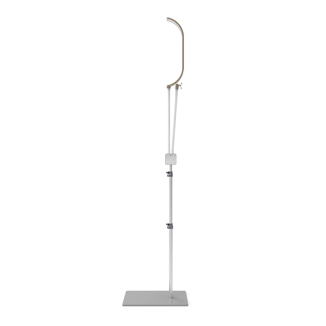 Horizon + Flat Base Stand WHITE & GOLD – professional permanent makeup & beauty product