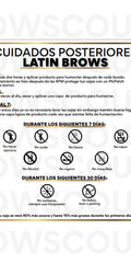 LatinBrows Digital Aftercare Cards Spanish(Digital Downloads)