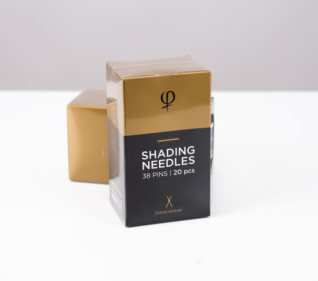 PhiBrows 38 Pins Shading Needles 20pcs – The Beauty Ink Store by Brows ...