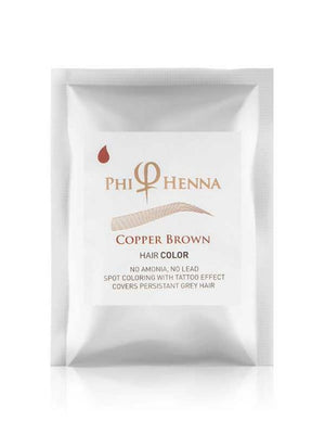 PhiHenna Copper Brown (EO) – professional permanent makeup & beauty product