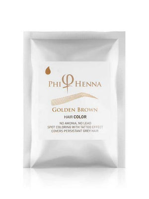PhiHenna Golden Brown (EO) – professional permanent makeup & beauty product