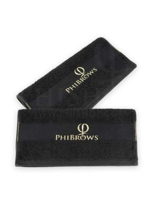 PhiBrows Towel Black(Toalla Negra)